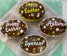 Load image into Gallery viewer, Personalized Chocolate Easter Eggs